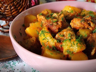 Жаркое по-домашнему со свининой