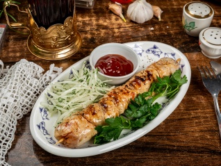 Шашлык из филе курицы