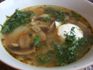 Суп Грибной с шампиньонами